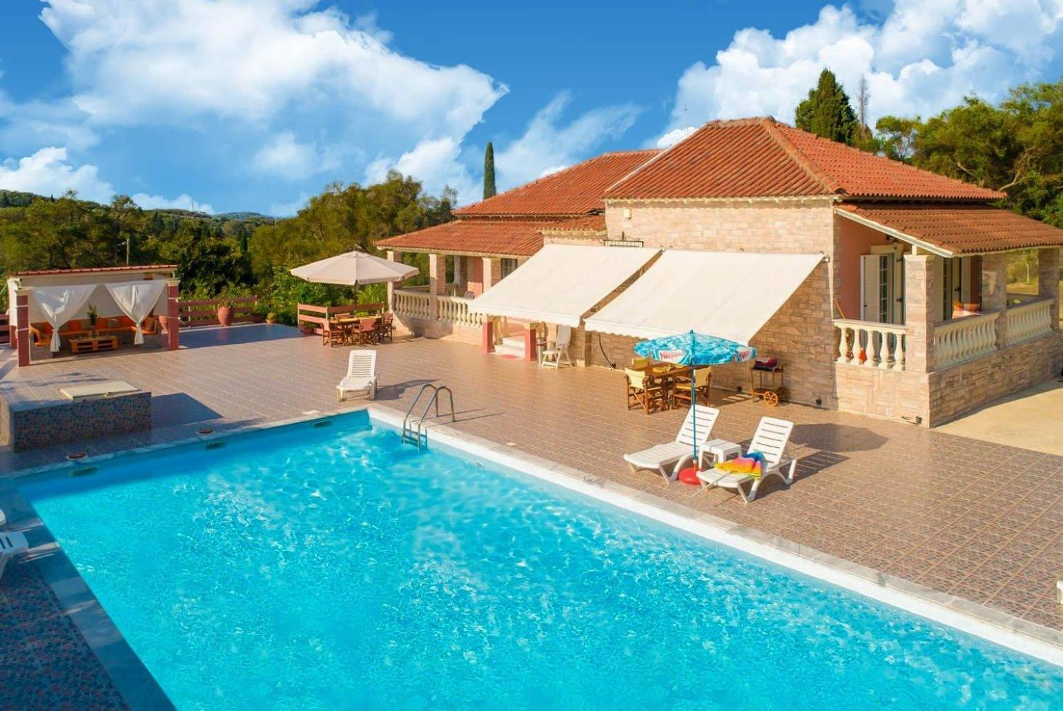 Villa Psaropouli Dragotina Bagian luar foto